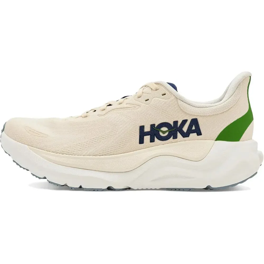 Hoka One Arahi 8 Mens Athletic Running Shoes Sneakers Alabaster Birch Size 9.5 D